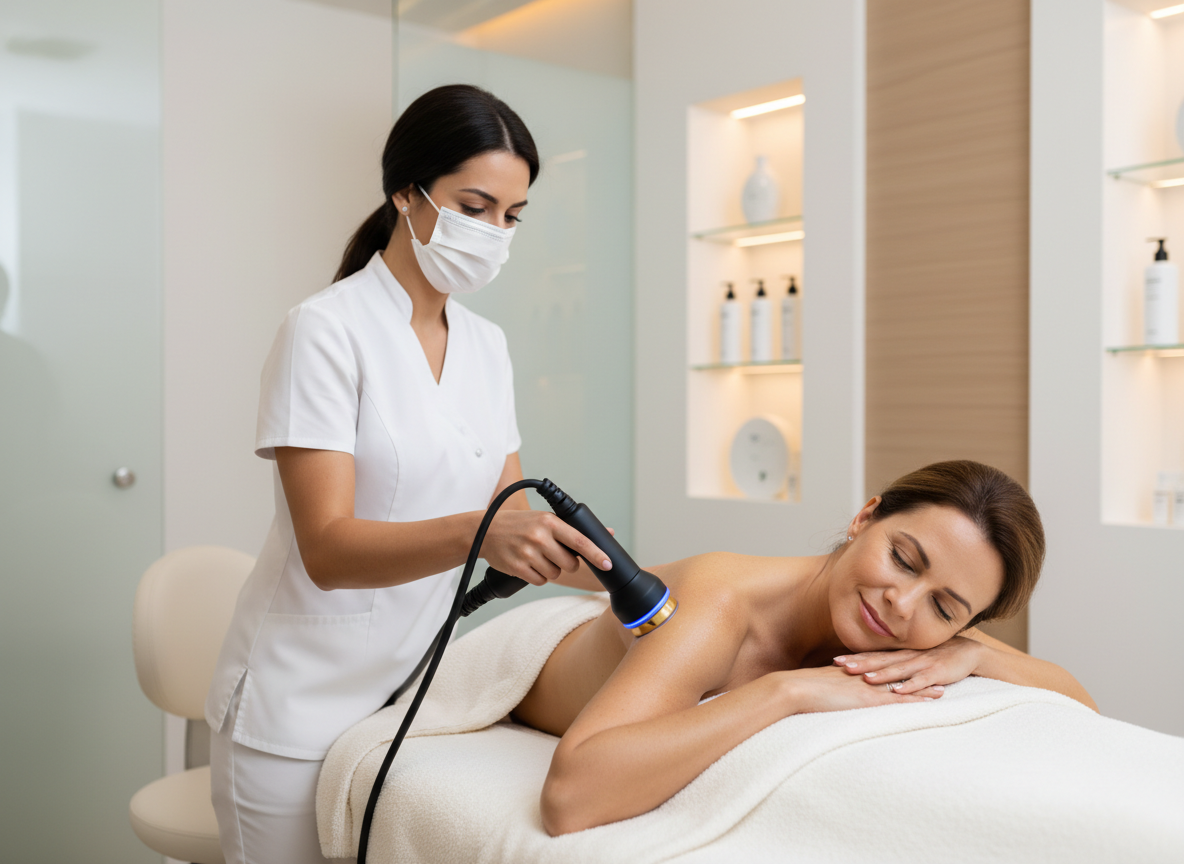 HydraFacial body treatment