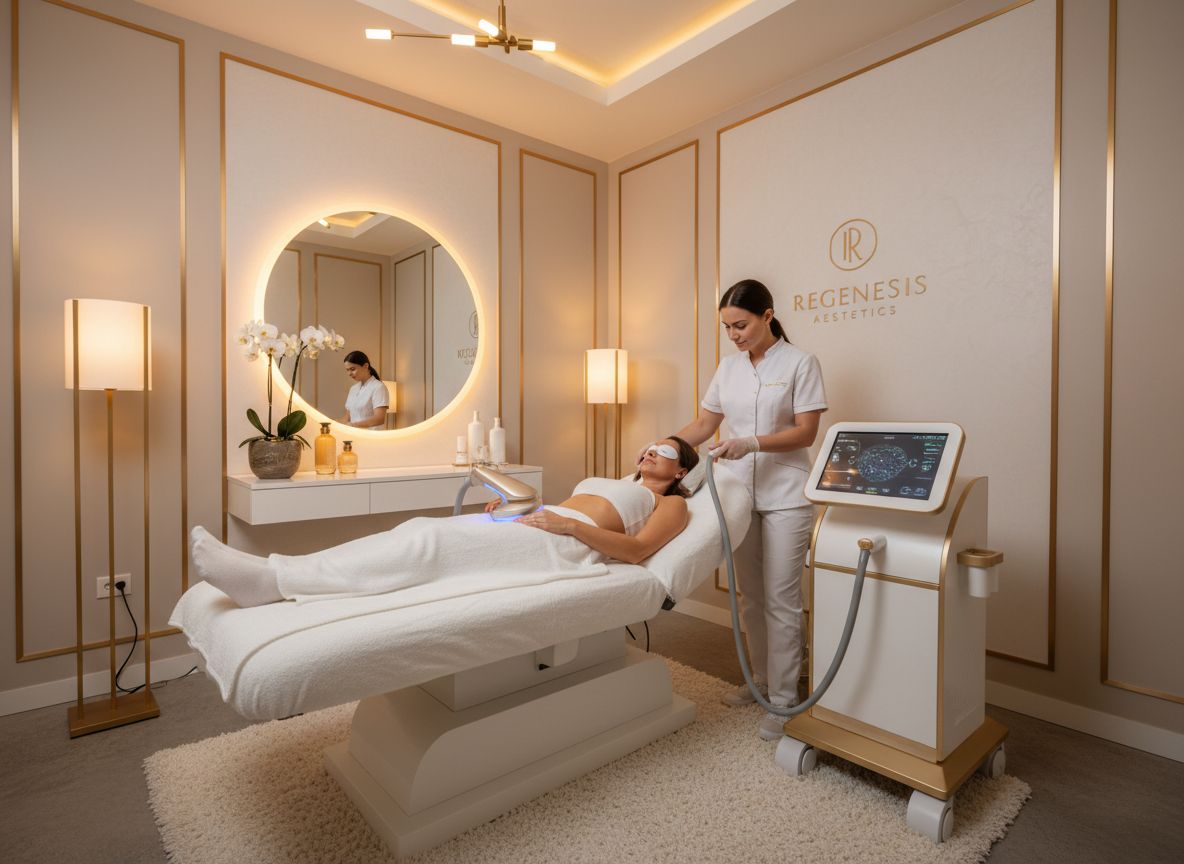 Body contouring treatment session