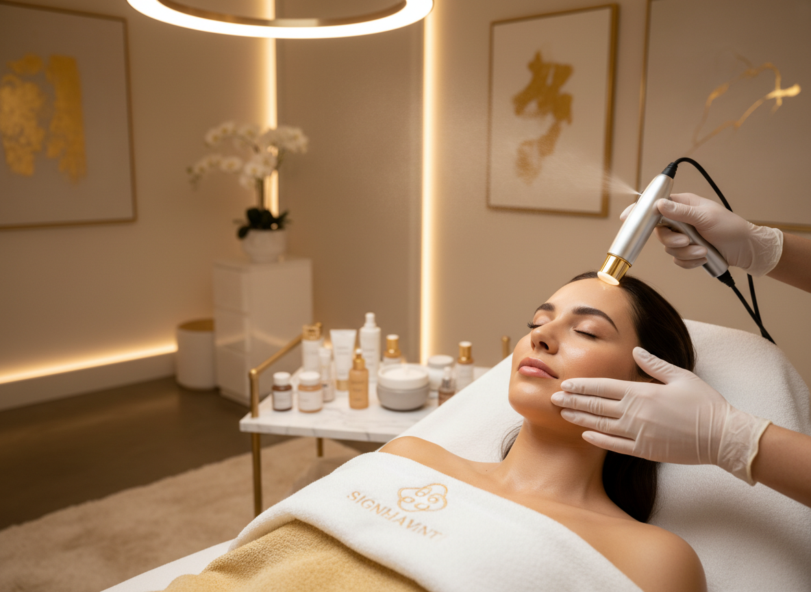 Signature facial treatment