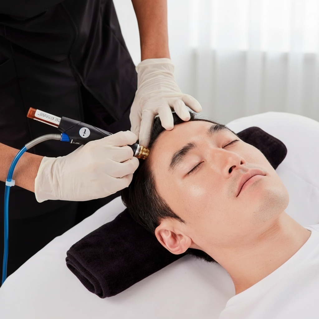 Restorative Scalpcial treatment