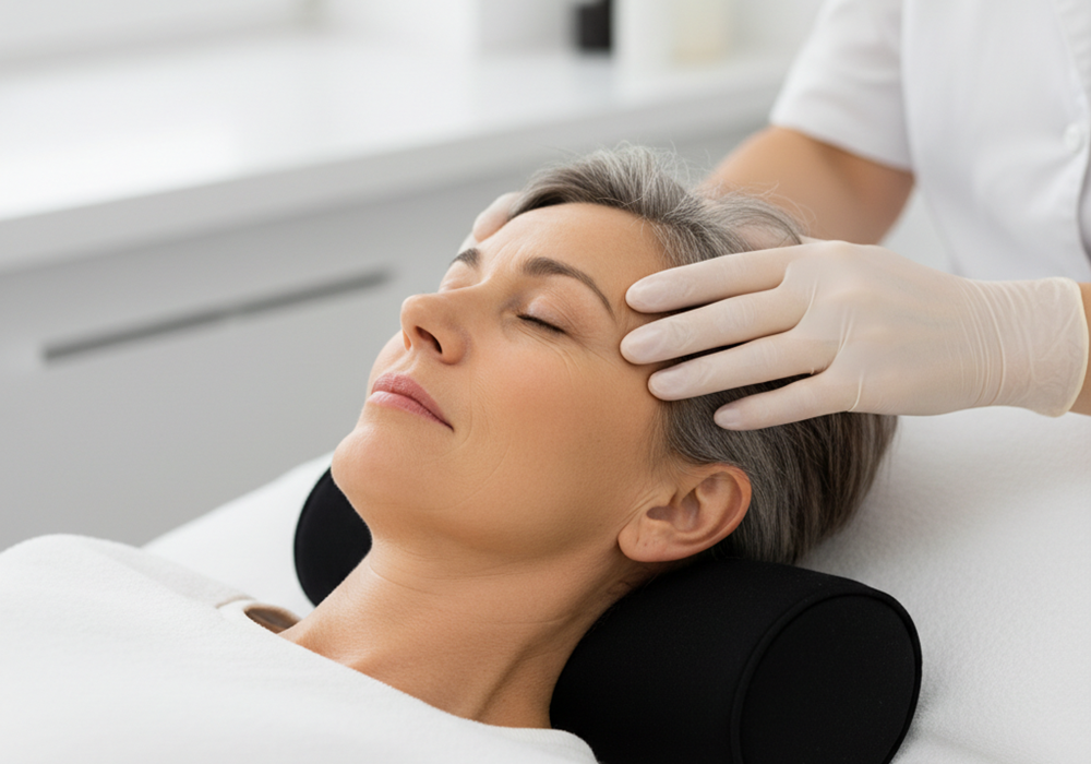 Follicle and scalp stimulating massage treatment